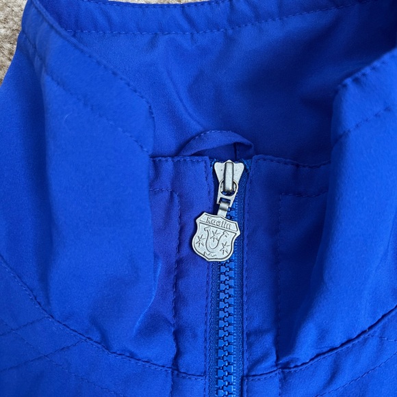 Vintage Blue Kaelin Blue Jacket & Jogger Set | Leisure Sports Active Set | Sz L - Picture 3 of 9